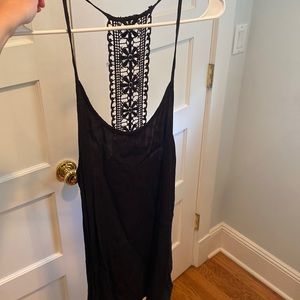 Cute black coverup